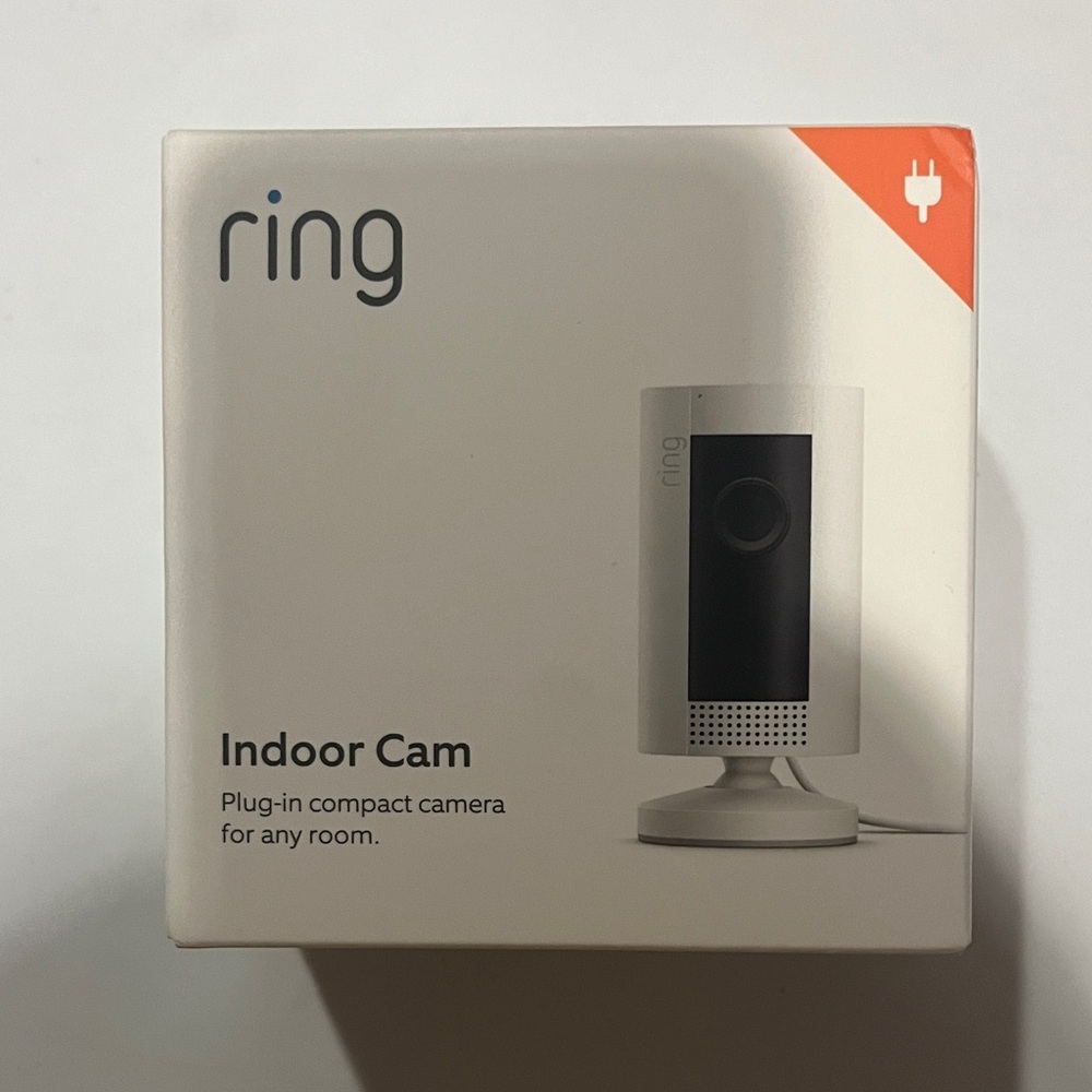 Ring Indoor Cam - Black and White